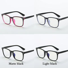 2020 Fashion unisex Square glasses plain glasses full frame glasses for men and women radiation protection Optical glasses