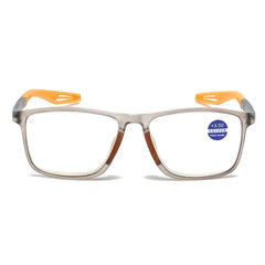 TR90 Sport Reading Glasses Men Ultralight Anti Blue Light Presbyopia Eyeglasses Men's Hyperopia Optical Eyewear Diopters