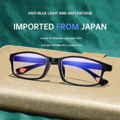 1PC Reading Glasses +1.0~+4.0 Lightweight Anti-Blue Light Eyewear