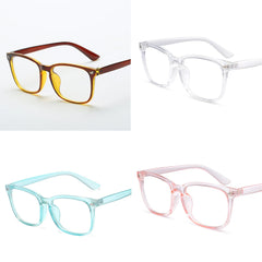 2020 Fashion unisex Square glasses plain glasses full frame glasses for men and women radiation protection Optical glasses