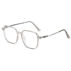 5PCS Anti Radiation Large Frame Glasses Shades for Woman Man Transition Eyeglasses Korean Replaceable Lens Women