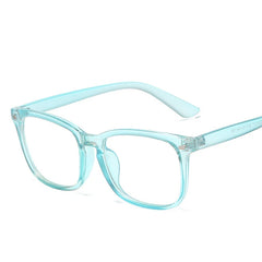 2020 Fashion unisex Square glasses plain glasses full frame glasses for men and women radiation protection Optical glasses