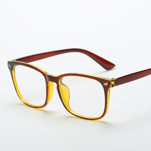 2020 Fashion unisex Square glasses plain glasses full frame glasses for men and women radiation protection Optical glasses