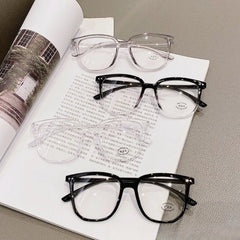 Anti Radiation Glasses for Men and Women Simple Square Anti-blue Transition Eyeglasses