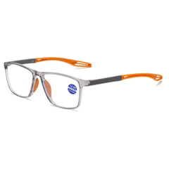 Anti-blue Light Reading Glasses Ultralight TR90 Sport Presbyopia Eyeglasses Women Men Far Sight Optical Eyewear Diopters To +4.0