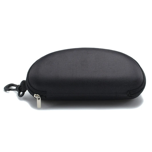 1PC Portable Zipper Carabiner Sunglasses Protector Box Hard Eye Glasses Case Travel Pack Glasses Case Eyewear Accessories