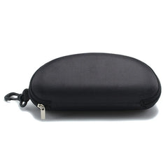 1PC Portable Zipper Carabiner Sunglasses Protector Box Hard Eye Glasses Case Travel Pack Glasses Case Eyewear Accessories