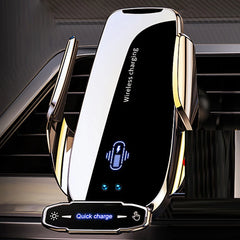 Wireless Charger For Car Mobile Cell Phone Holder Support For Mobile Car Mount Automotive Electric Induction Auto Clamping