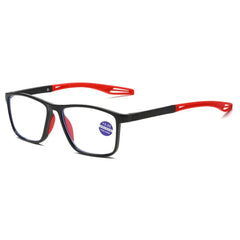Anti-blue Light Reading Glasses Ultralight TR90 Sport Presbyopia Eyeglasses Women Men Far Sight Optical Eyewear Diopters To +4.0