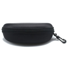 1PC Portable Zipper Carabiner Sunglasses Protector Box Hard Eye Glasses Case Travel Pack Glasses Case Eyewear Accessories